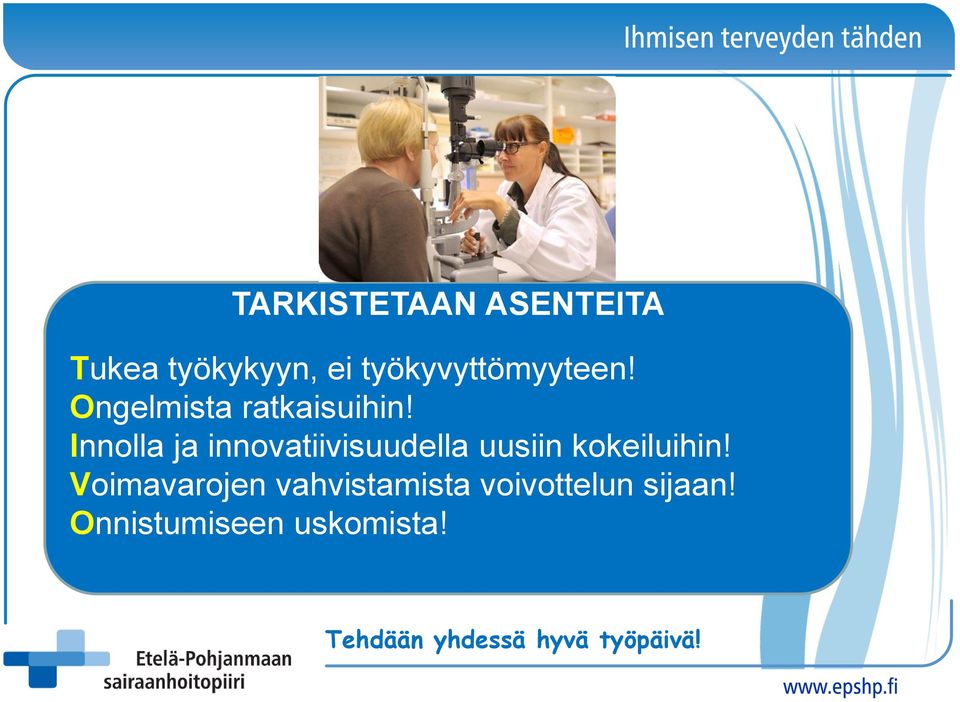 Innolla ja innovatiivisuudella uusiin kokeiluihin!