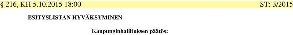 ESITYSLISTAN