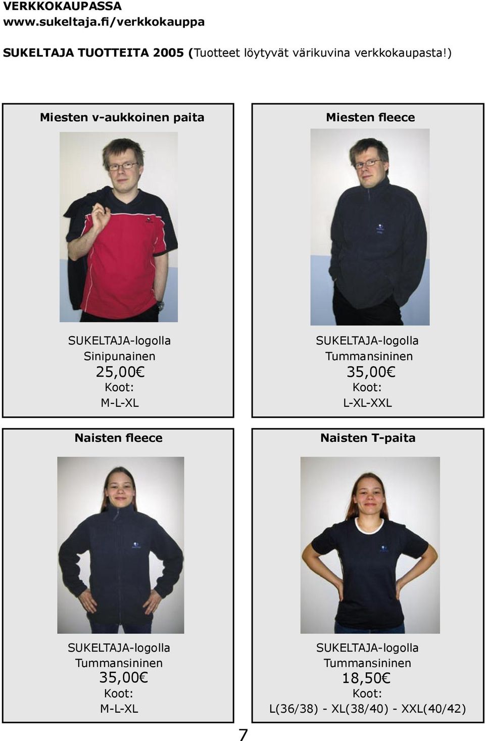) Miesten v-aukkoinen paita Miesten fleece SUKELTAJA-logolla Sinipunainen SUKELTAJA-logolla Tummansininen