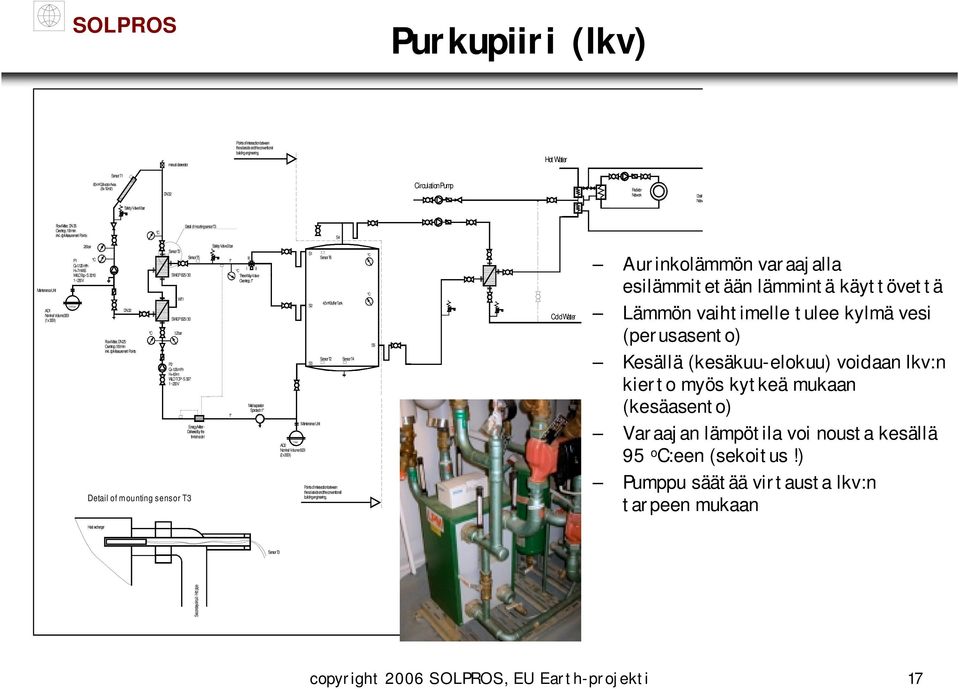 dp-measurement Points C Detail of mounting sensor T3 S4 MaintenanceUnit 2,4 bar AD1 Nominal Volume:300 l (1 x 300 l) 2.6 bar P1 C Q=1.