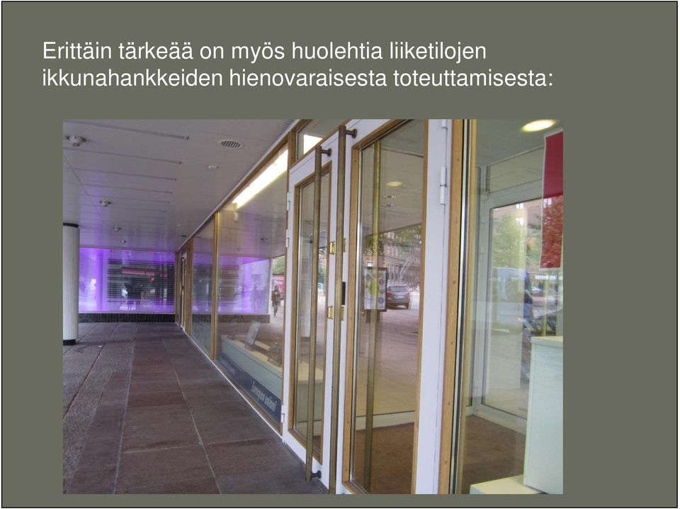 ikkunahankkeiden