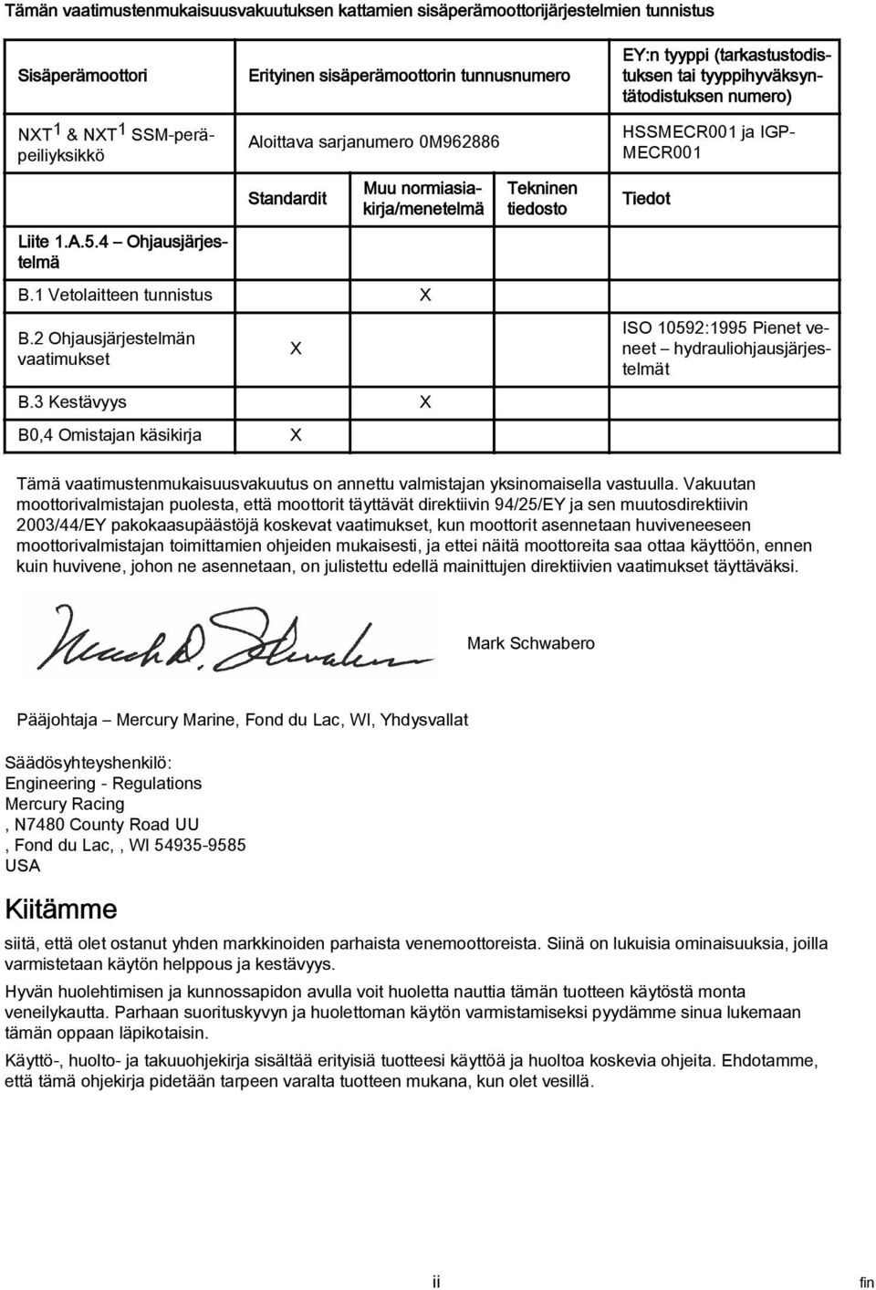 1 Vetolitteen tunnistus X B.2 Ohjusjärjestelmän vtimukset B.