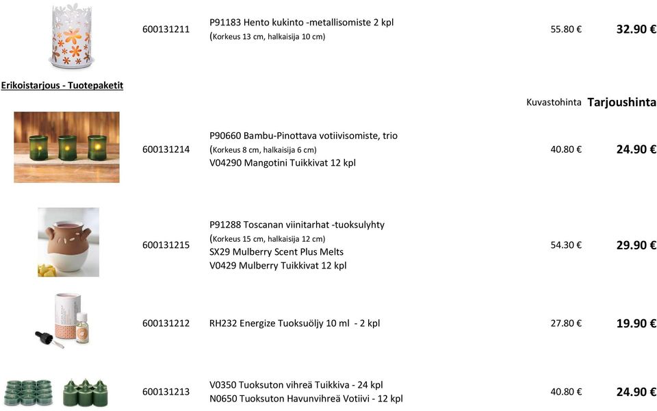 12 kpl 40.80 24.