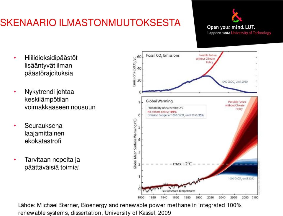 ekokatastrofi Tarvitaan nopeita ja päättäväisiä toimia!