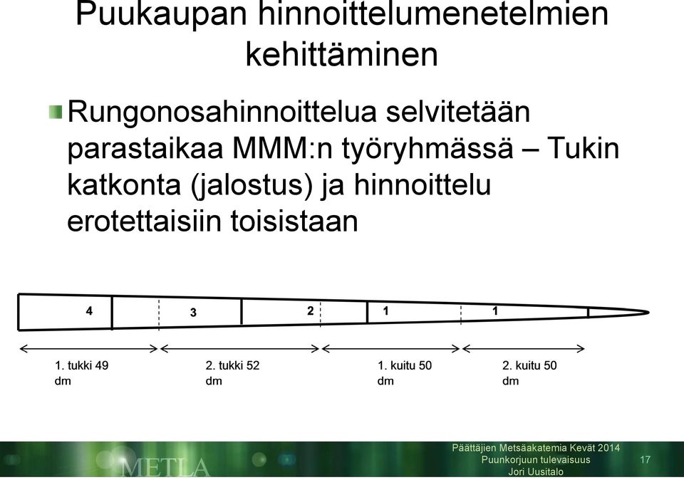 selvitetään parastaikaa MMM:n työryhmässä