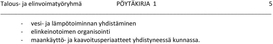 elinkeinotoimen organisointi - maankäyttö-