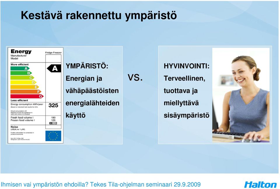 energialähteiden käyttö vs.