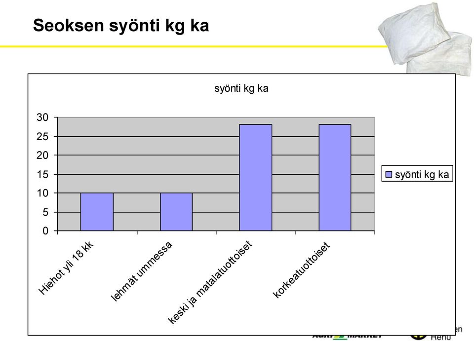 Hiehot yli 18 kk lehmät ummessa