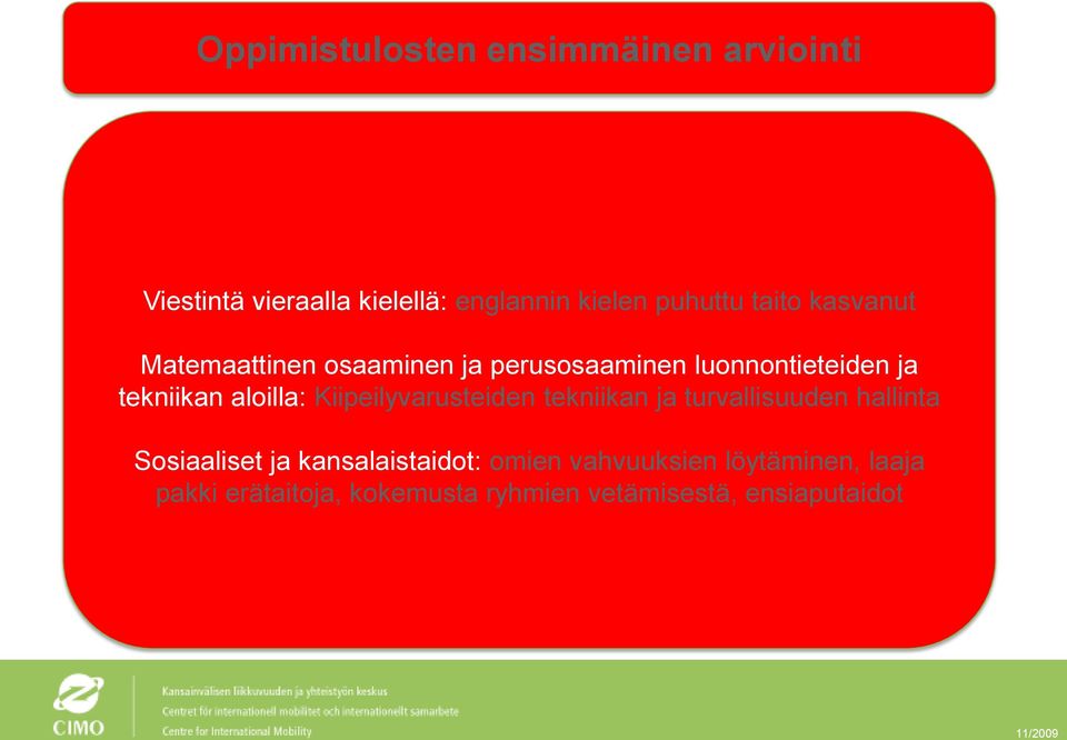 Kiipeilyvarusteiden tekniikan ja turvallisuuden hallinta Sosiaaliset ja kansalaistaidot: omien