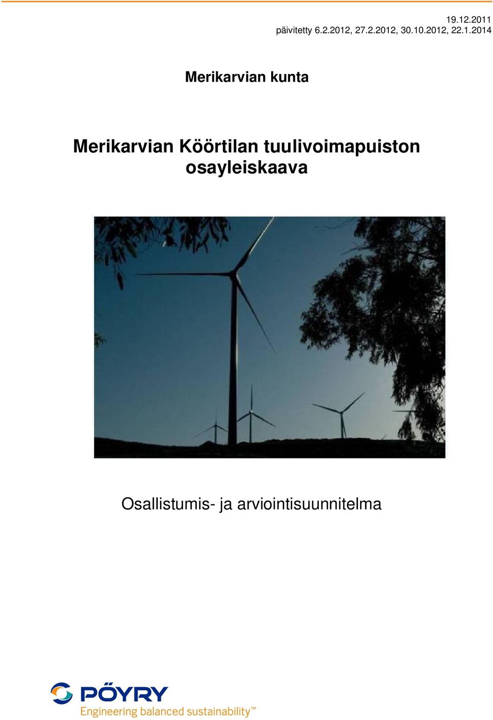 2012, Merikarvian kunta