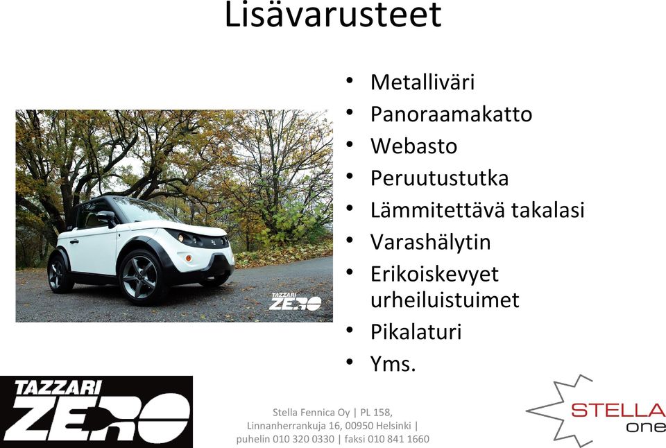 Peruutustutka Lämmitettävä takalasi