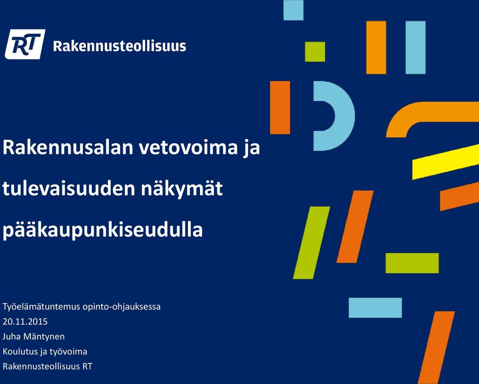 Työelämätuntemus opinto-ohjauksessa 20.11.