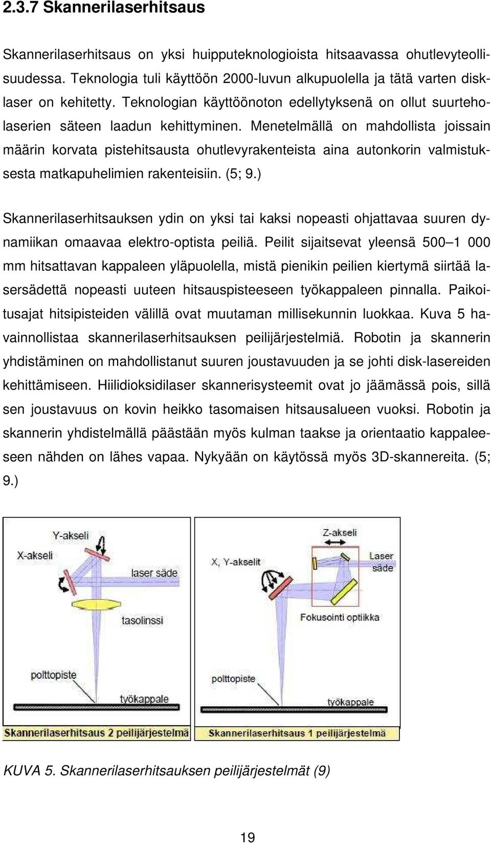 Menetelmällä on mahdollista joissain määrin korvata pistehitsausta ohutlevyrakenteista aina autonkorin valmistuksesta matkapuhelimien rakenteisiin. (5; 9.