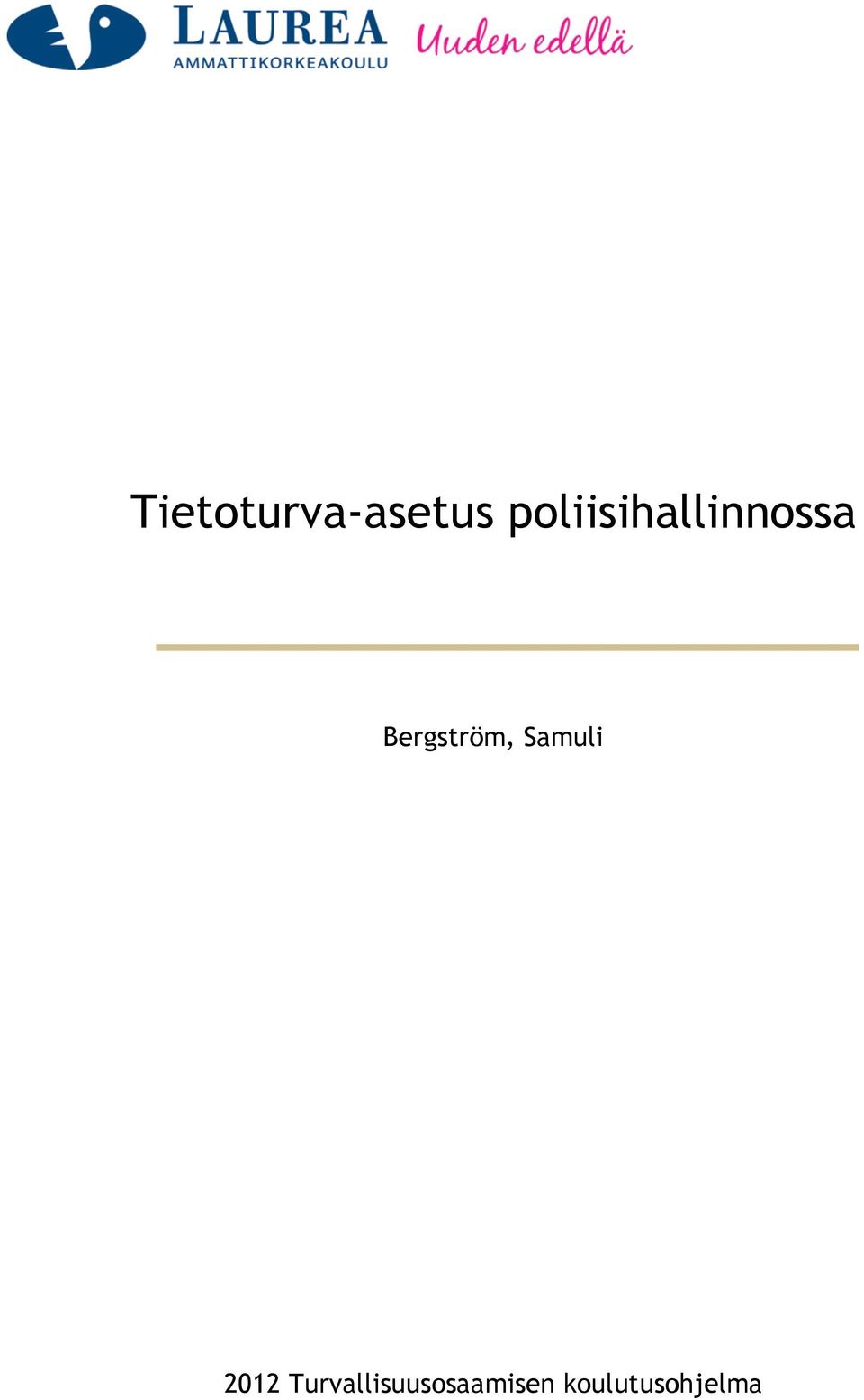 Bergström, Samuli 2012