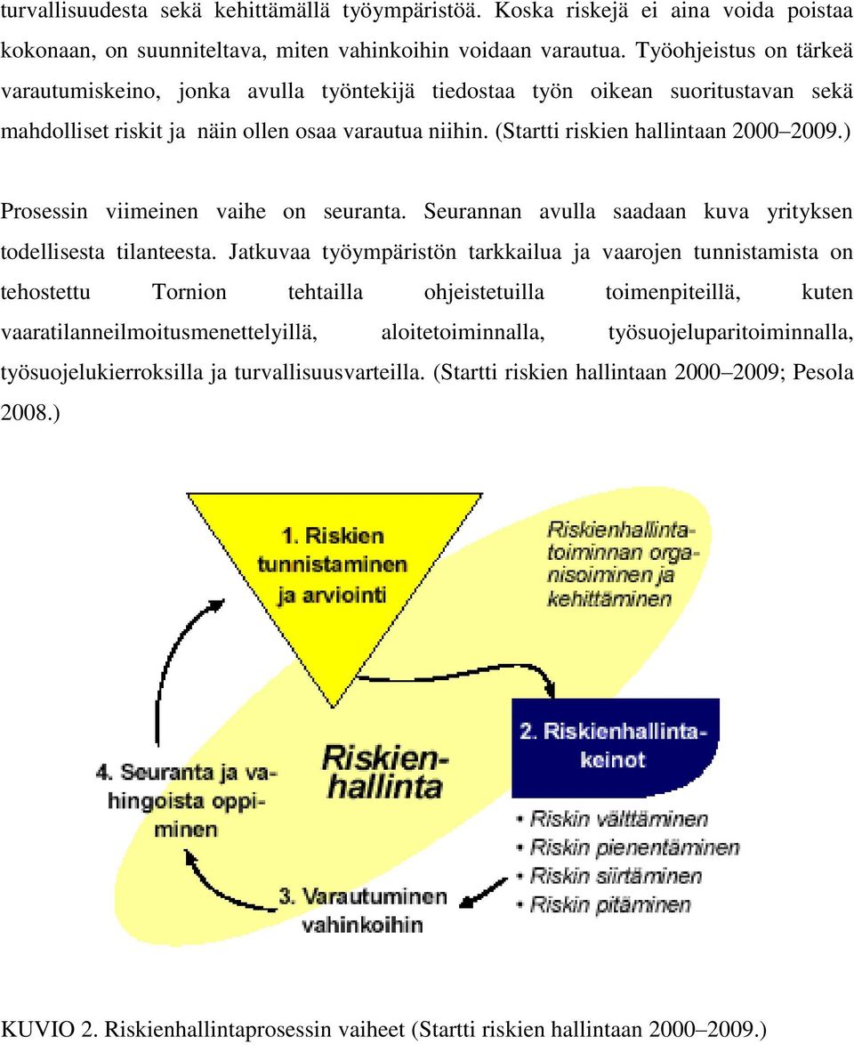 ) Prosessin viimeinen vaihe on seuranta. Seurannan avulla saadaan kuva yrityksen todellisesta tilanteesta.