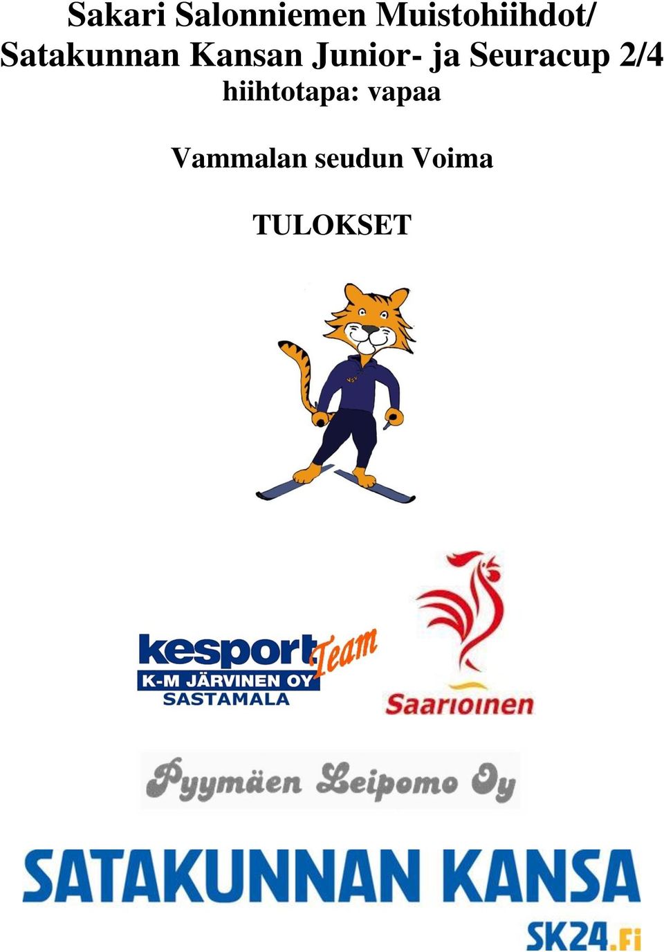 Kansan Junior- ja Seuracup 2/4
