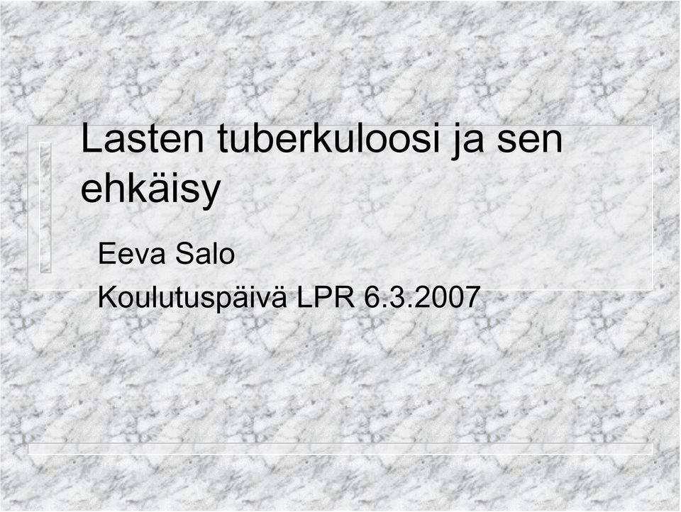 sen ehkäisy Eeva