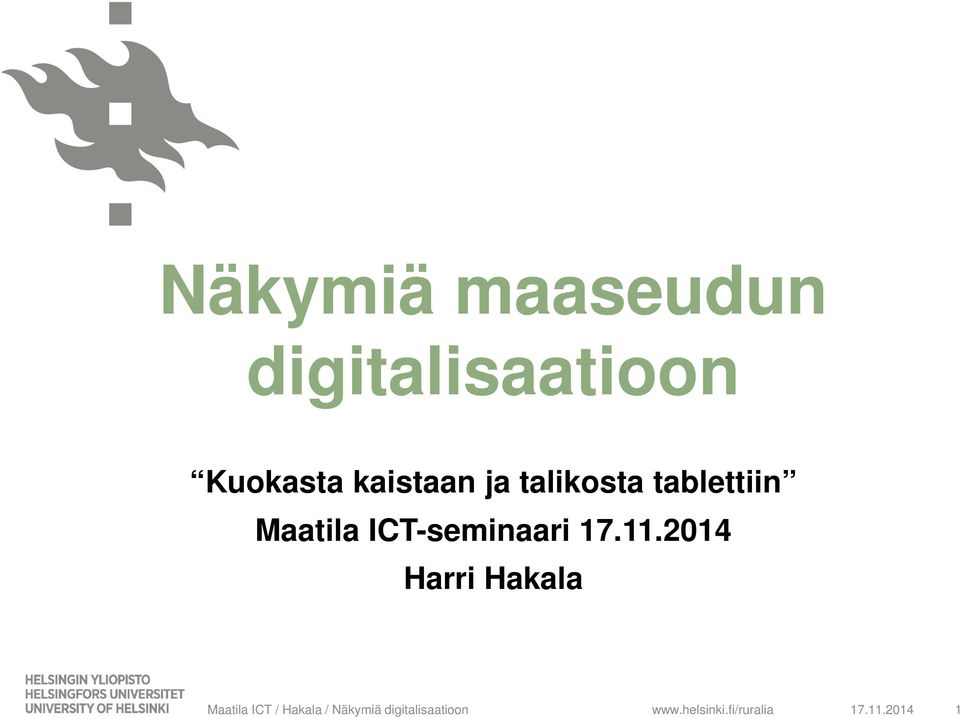 ICT-seminaari 17.11.