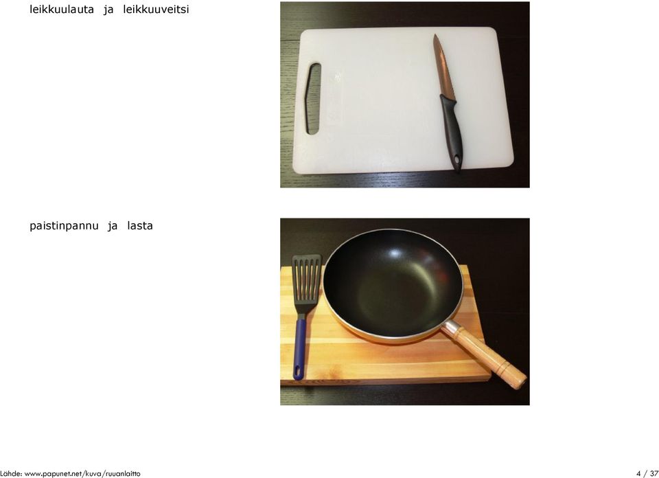 37 leikkuulauta ja