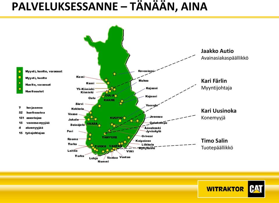 Kari Färlin Myyntijohtaja Kari