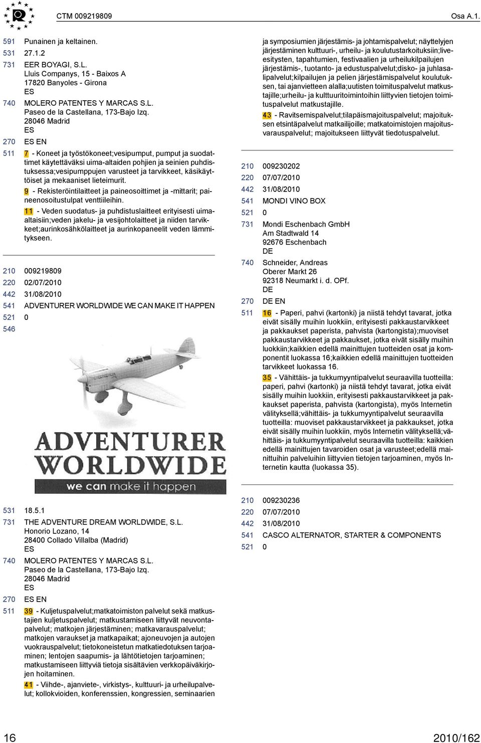 mekaaniset lieteimurit. 9 - Rekisteröintilaitteet ja paineosoittimet ja -mittarit; paineenosoitustulpat venttiileihin.