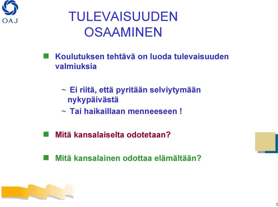 selviytymään nykypäivästä ~ Tai haikaillaan menneeseen!