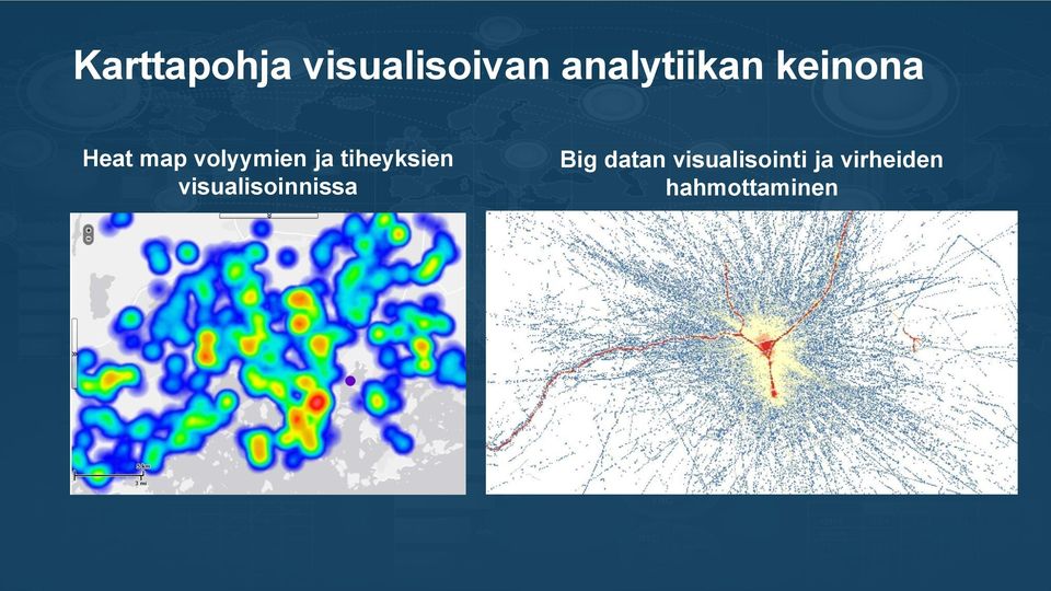 volyymien ja tiheyksien