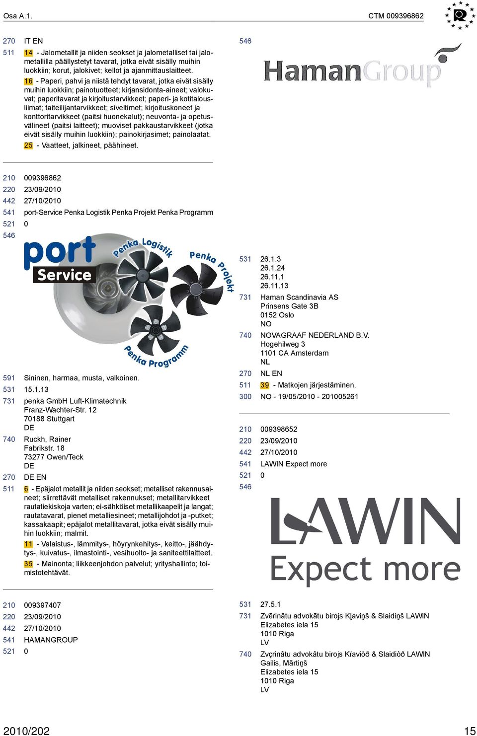 16 - Paperi, pahvi ja niistä tehdyt tavarat, jotka eivät sisälly muihin luokkiin; painotuotteet; kirjansidonta-aineet; valokuvat; paperitavarat ja kirjoitustarvikkeet; paperi- ja kotitalousliimat;