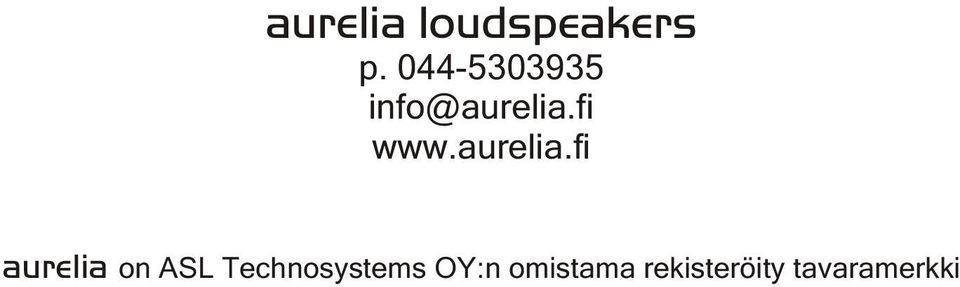 aurelia.