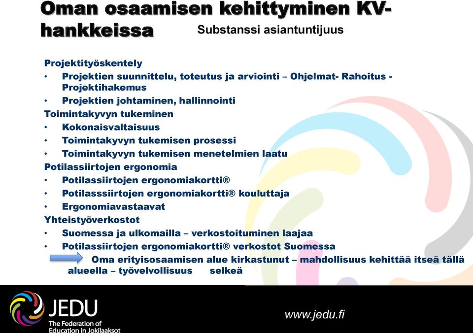 laatu Potilassiirtojen ergonomia Potilassiirtojen ergonomiakortti Potilasssiirtojen ergonomiakortti kouluttaja Ergonomiavastaavat Yhteistyöverkostot Suomessa ja