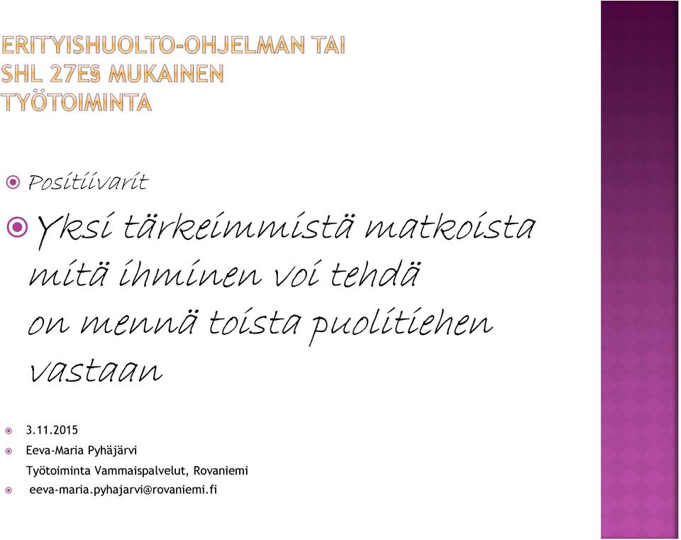 vastaan 3.11.