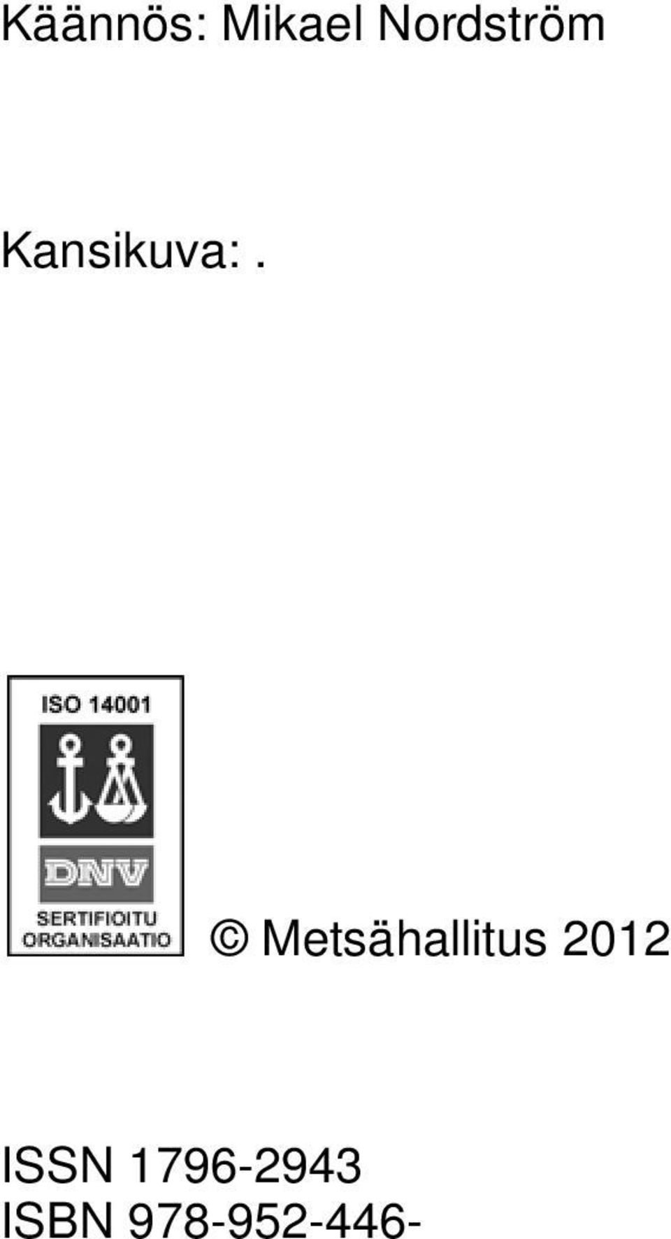 Metsähallitus 2012