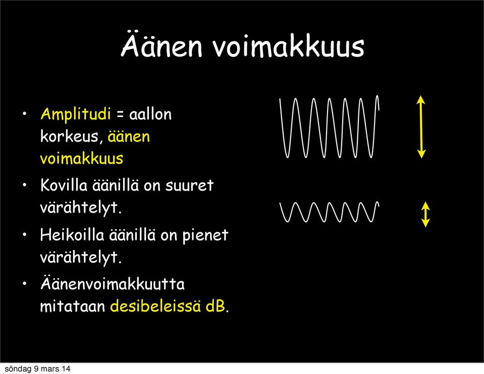 värähtelyt.