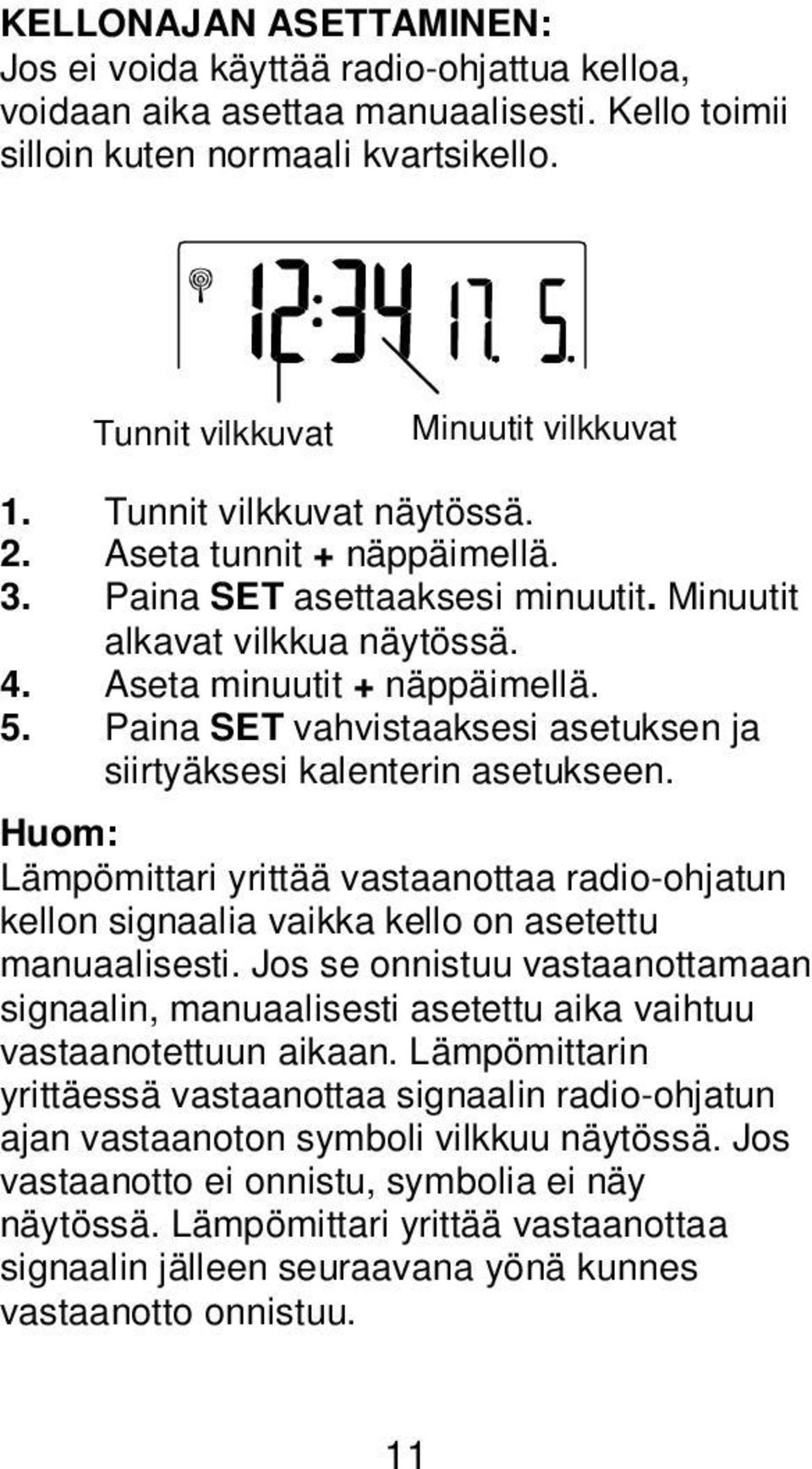 LANGATON LÄMPÖMITTARI NO 7340 Käyttöohje - PDF Free Download