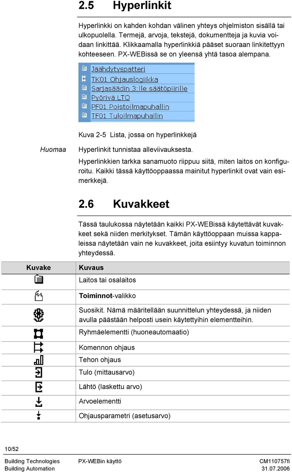 Hyperlinkkien tarkka sanamuoto riippuu siitä, miten laitos on konfiguroitu. Kaikki tässä käyttöoppaassa mainitut hyperlinkit ovat vain esimerkkejä. 2.