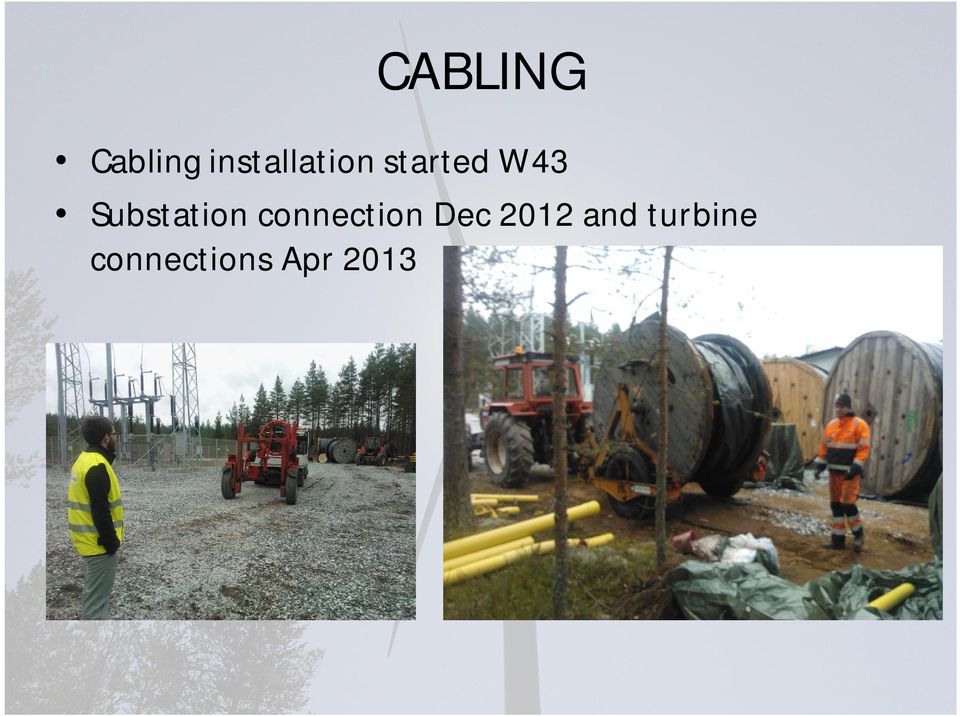 Substation connection Dec