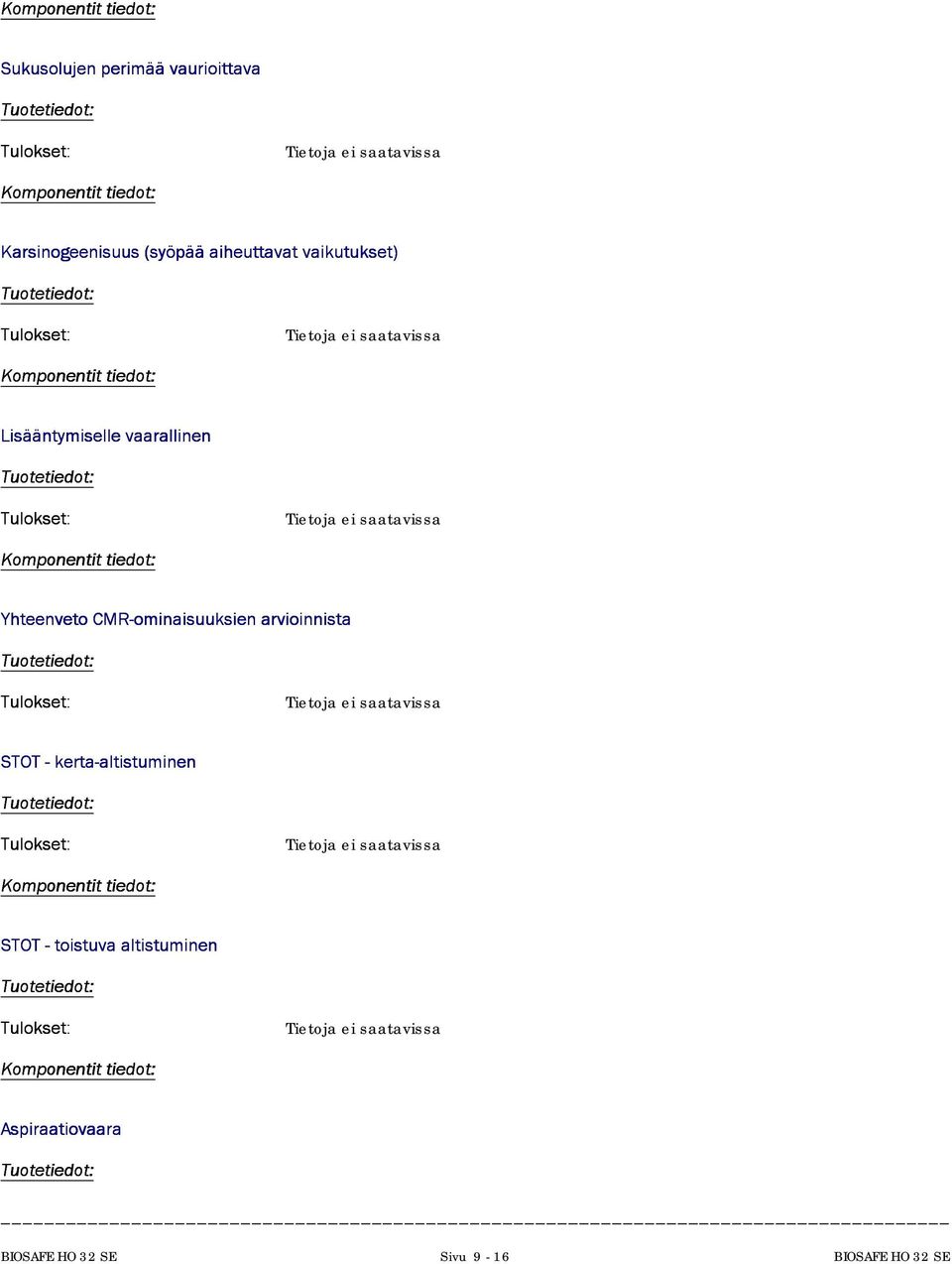 Lisääntymiselevaaralinen