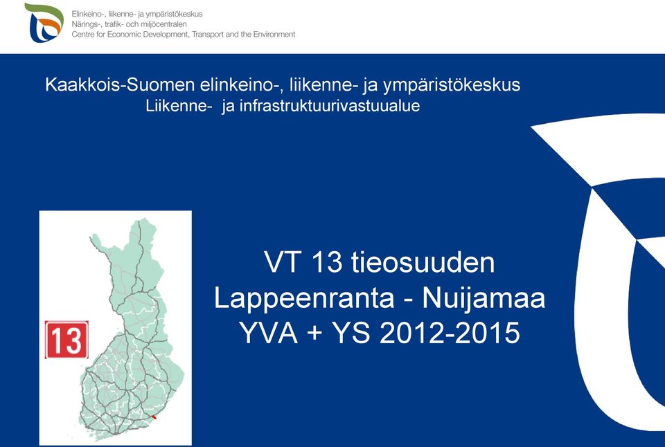 infrastruktuurivastuualue VT 13