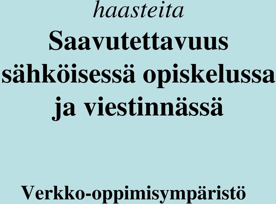 sähköisessä