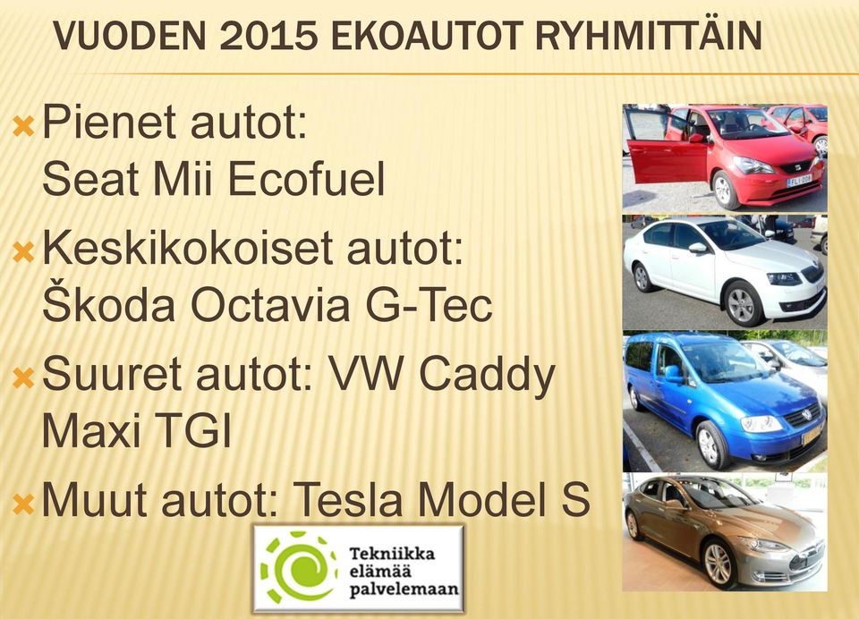 autot: Škoda Octavia G-Tec Suuret autot: