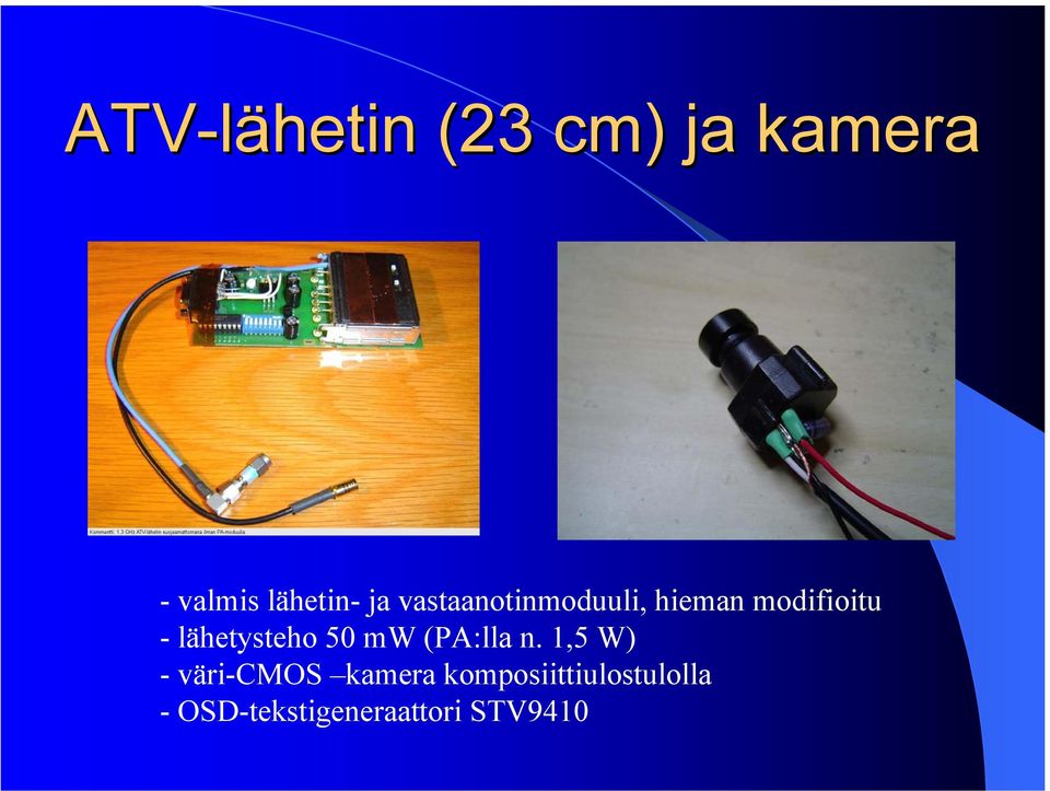 lähetysteho 50 mw (PA:lla n.