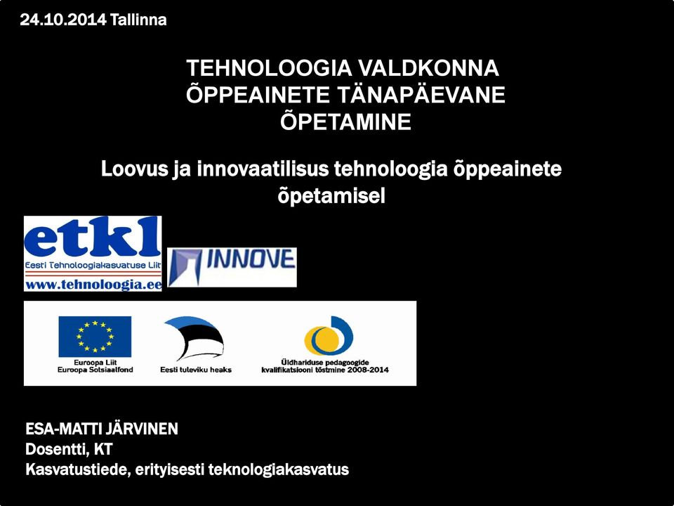 TÄNAPÄEVANE ÕPETAMINE Loovus ja innovaatilisus