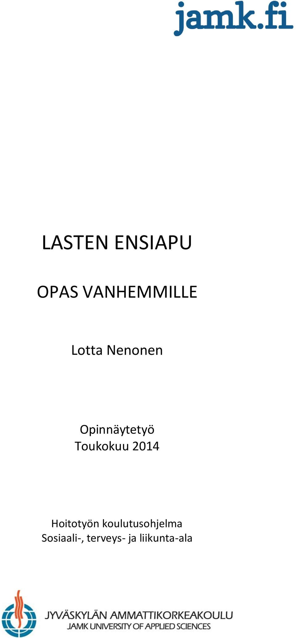Toukokuu 2014 Hoitotyön