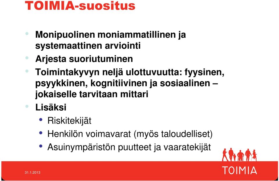 kognitiivinen ja sosiaalinen jokaiselle tarvitaan mittari Lisäksi