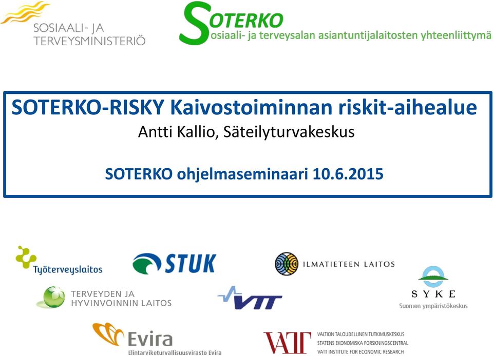 riskit-aihealue Antti