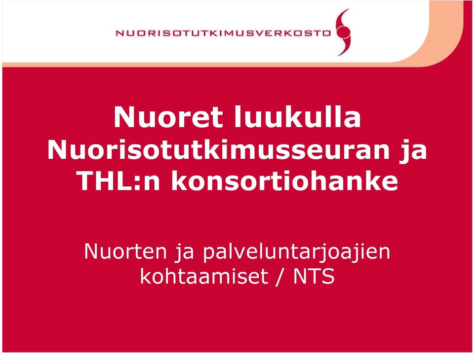 THL:n konsortiohanke