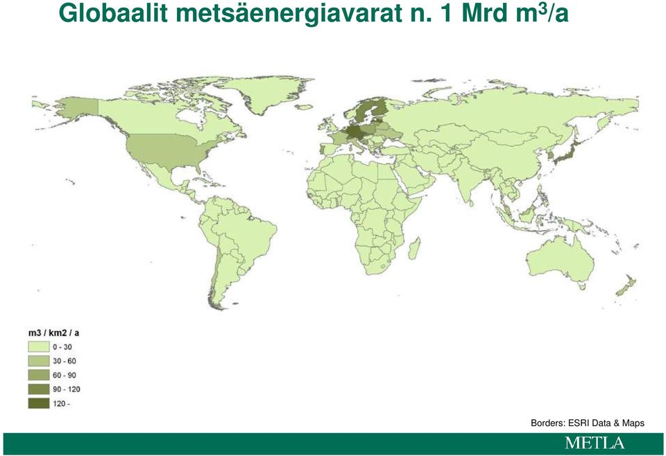 n. 1 Mrd m 3 /a