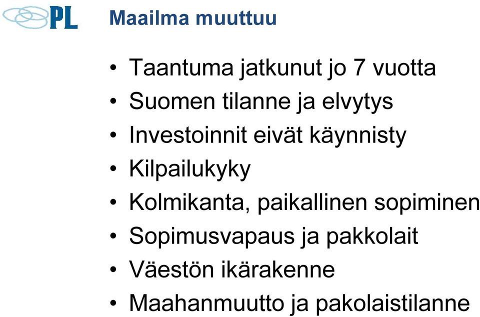 Kilpailukyky Kolmikanta, paikallinen sopiminen