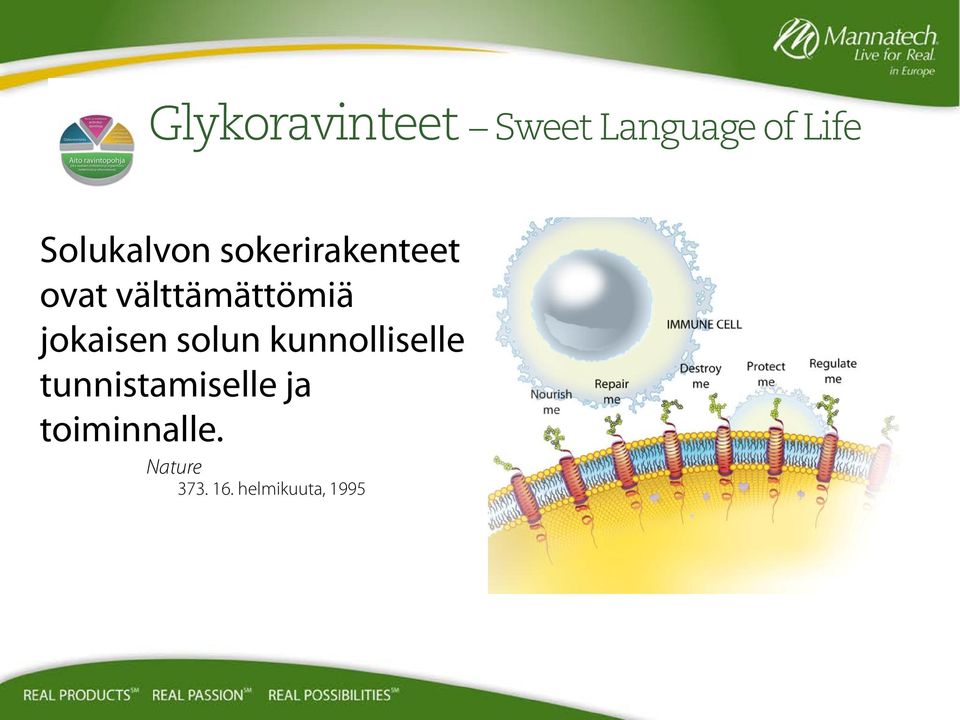 välttämättömiä jokaisen solun kunnolliselle