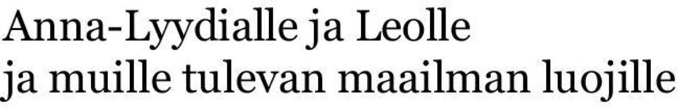 muille tulevan
